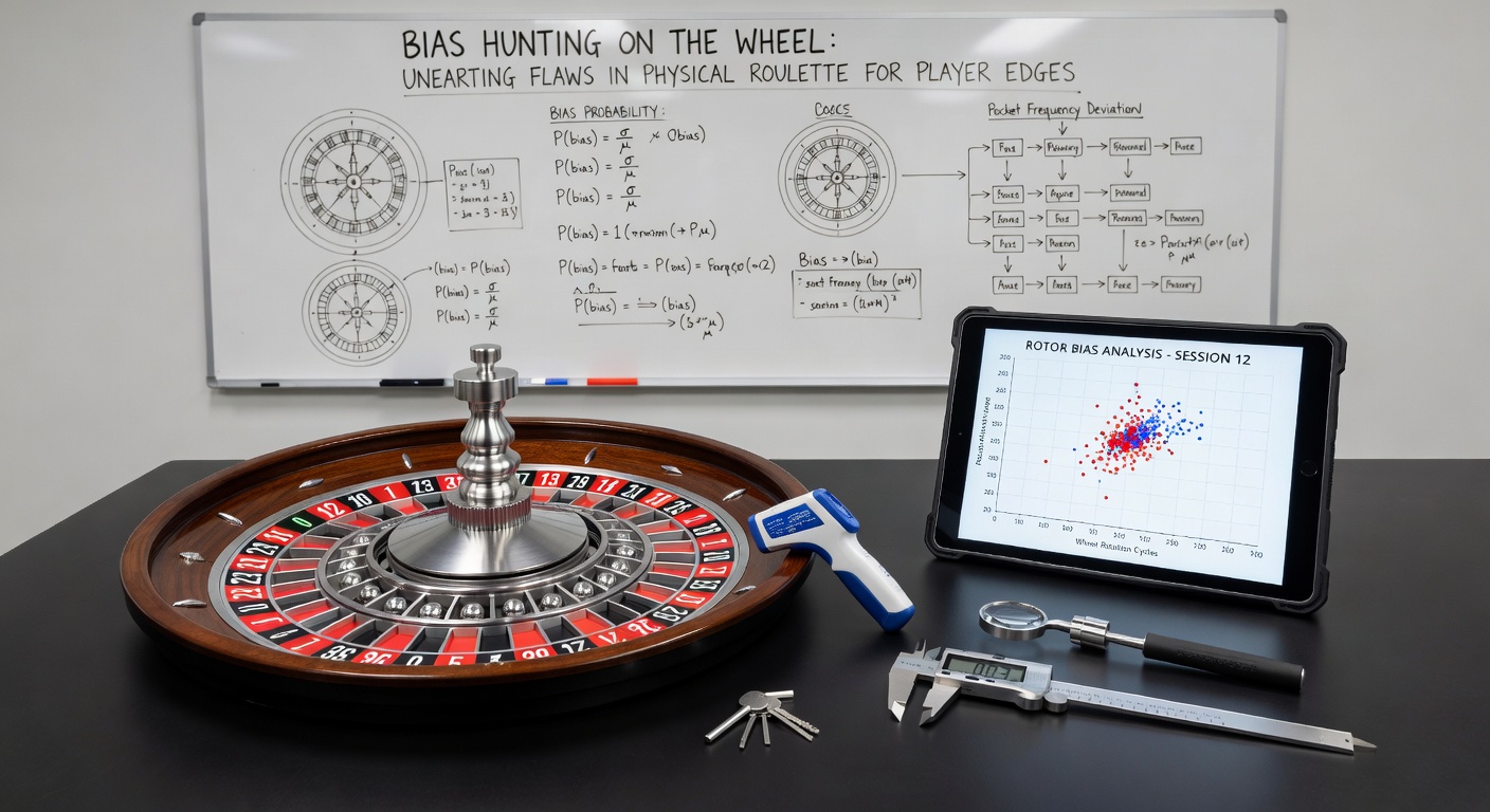 Player discreetly noting roulette outcomes on a notepad beside a bustling casino table, illustrating the meticulous observation in bias hunting
