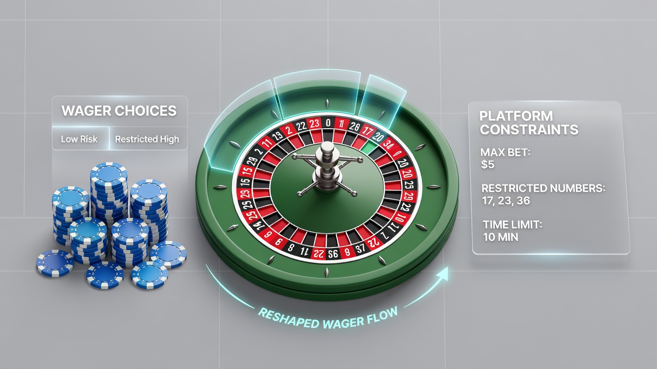 Comparison of desktop versus mobile roulette layouts highlighting constraint differences