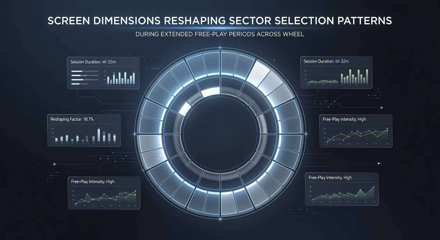 Comparison of sector selection heatmaps on small versus large mobile screens in roulette free-play modes