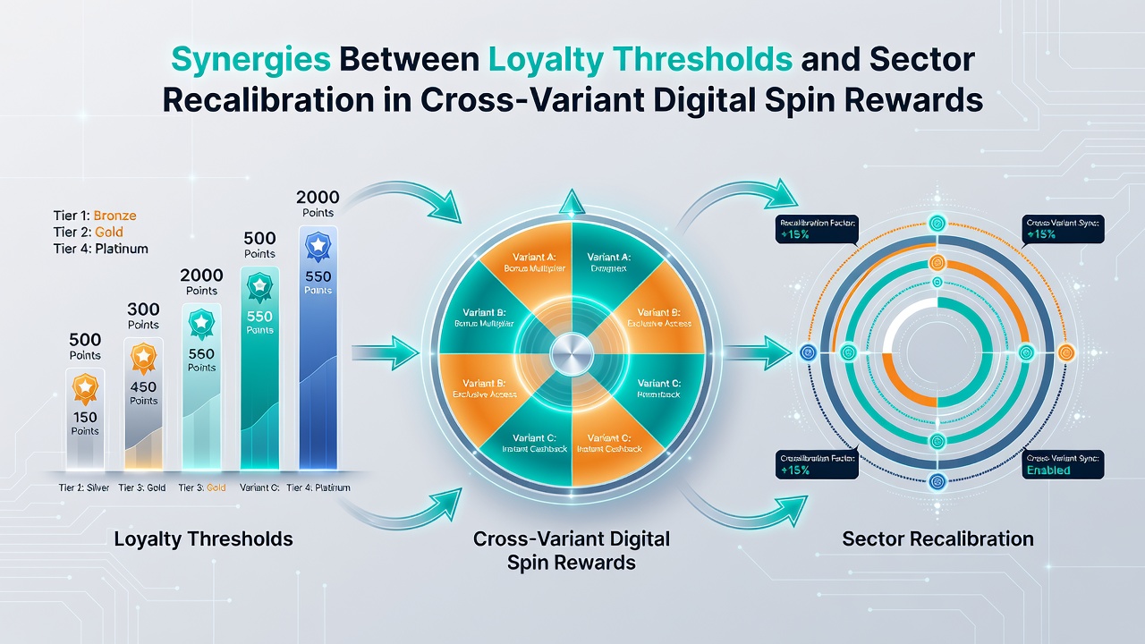 Cross-variant digital wheel comparison illustrating sector adjustments tied to loyalty thresholds